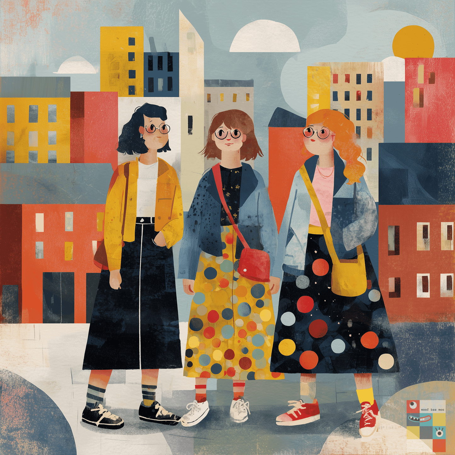 out and about #3 - everyday large tote bag