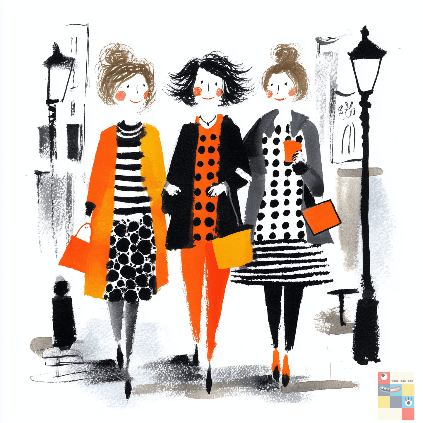 out and about #1 - everyday large tote bag