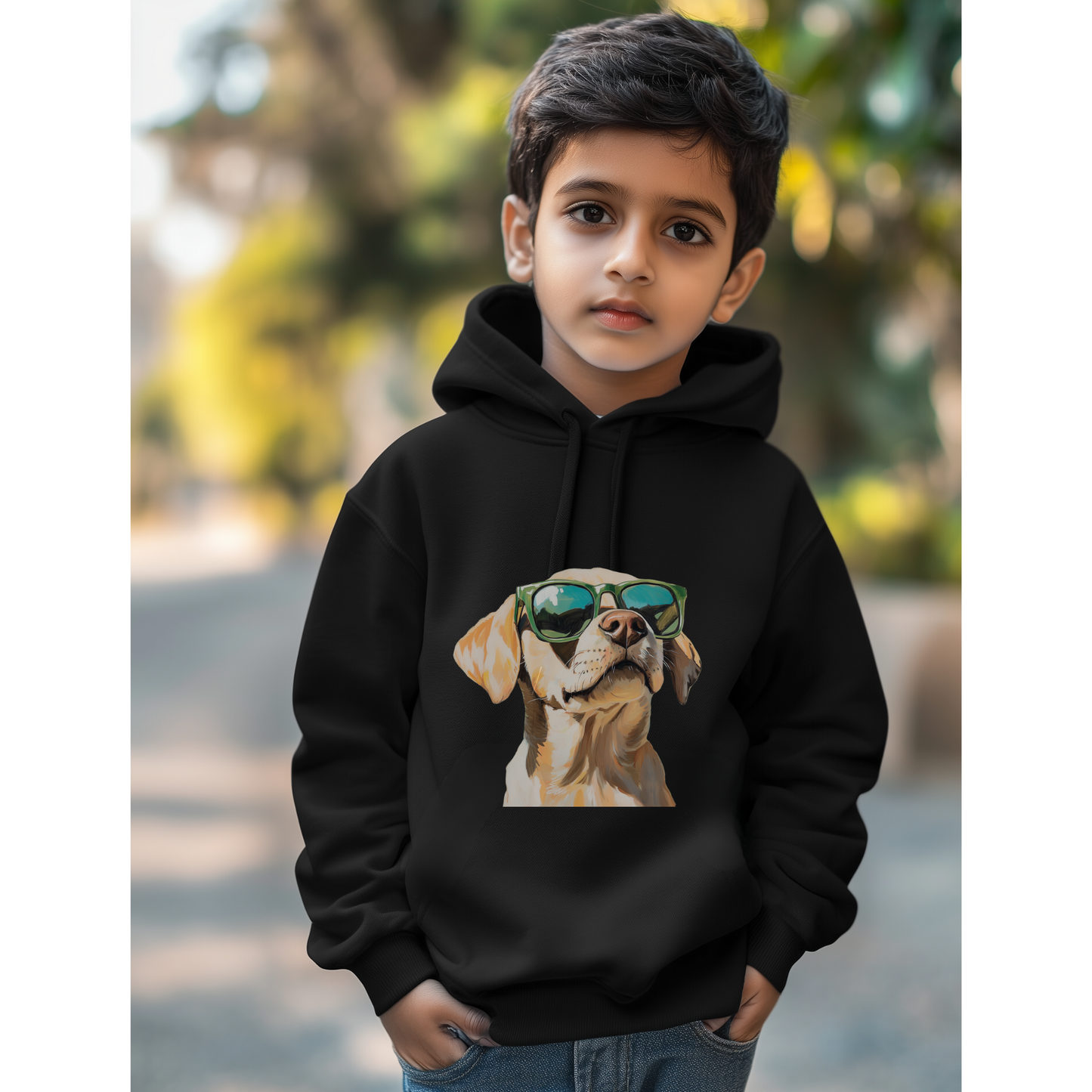 cool lab hoodie - sweatshirt for kids