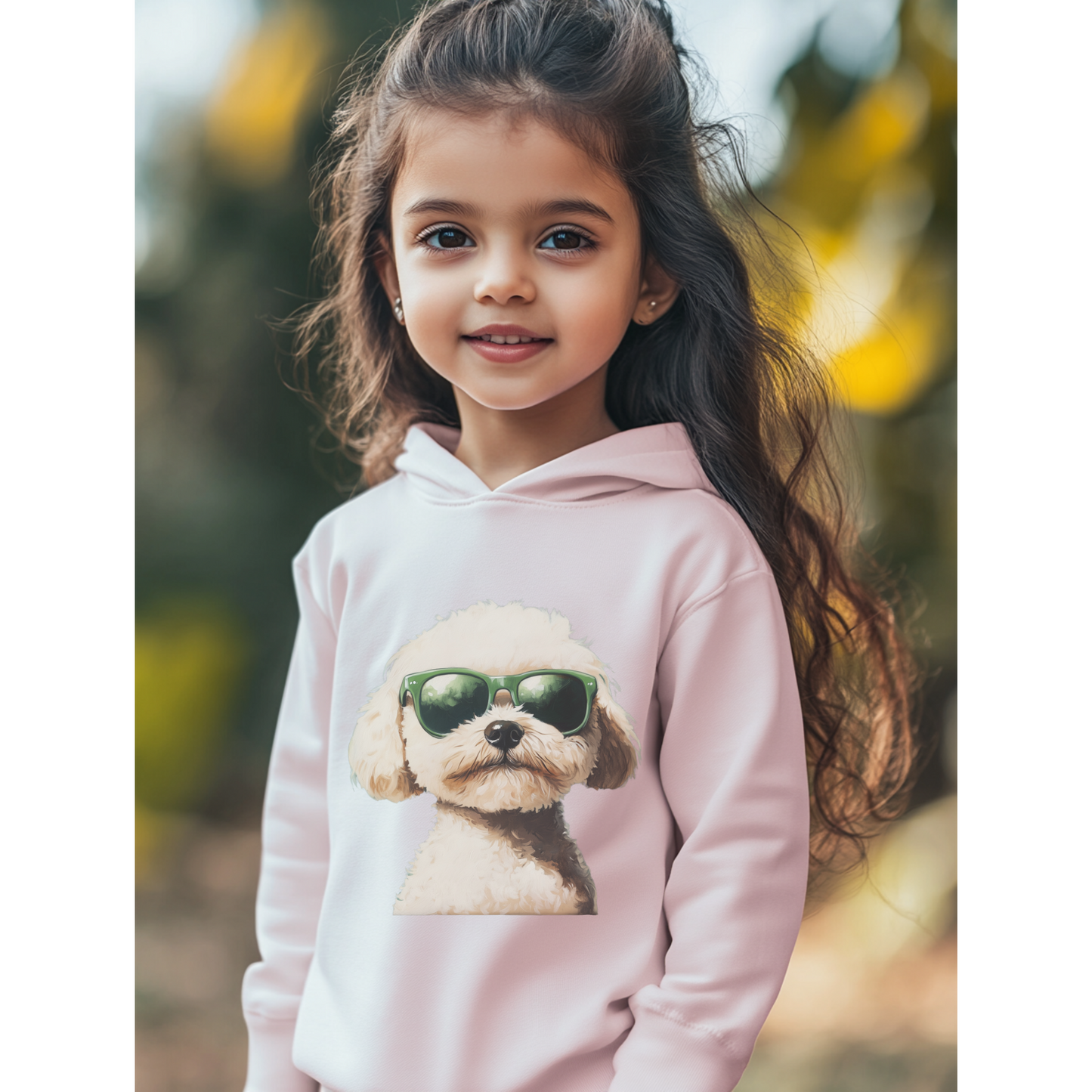 cool pup hoodie - sweatshirt for kids