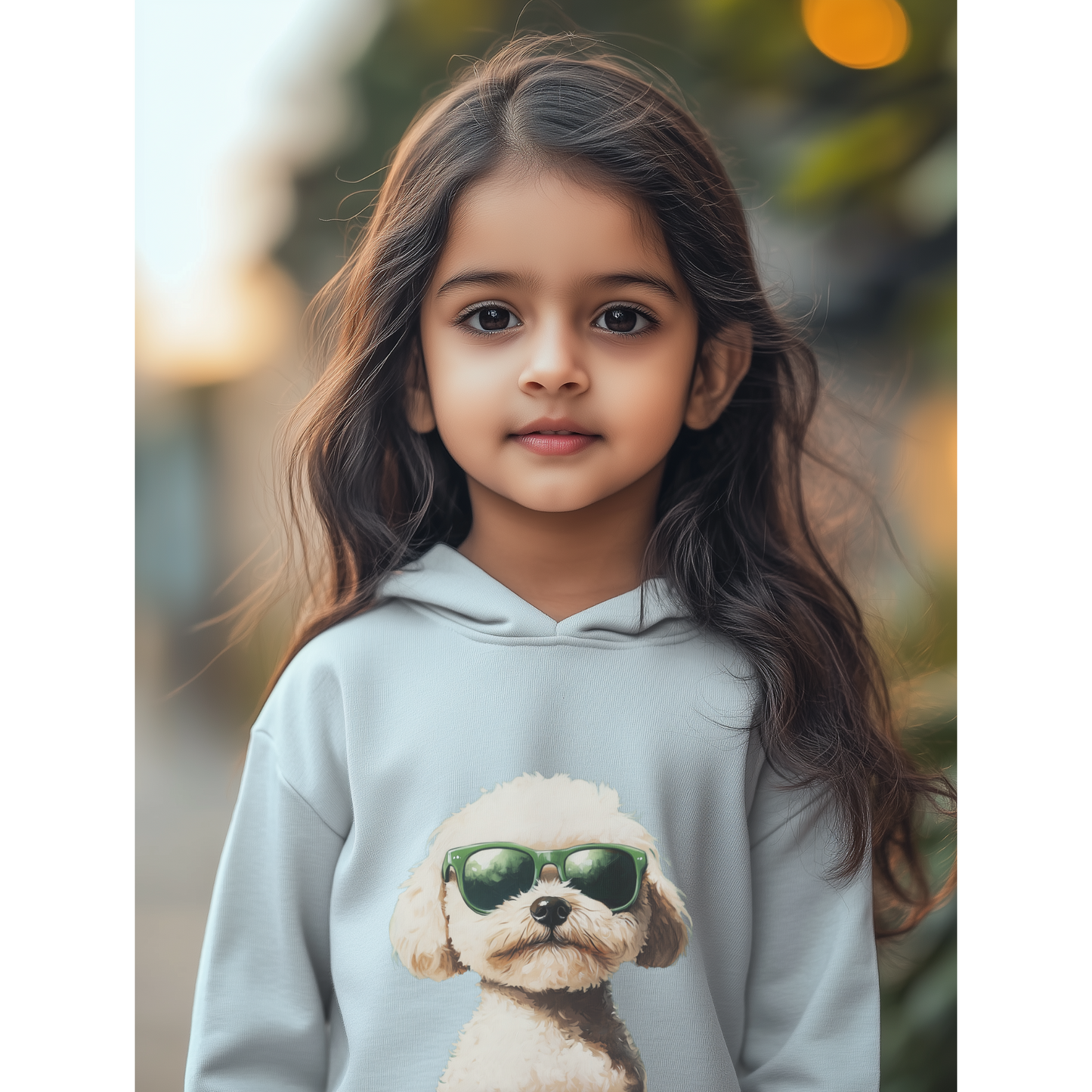 cool pup hoodie - sweatshirt for kids