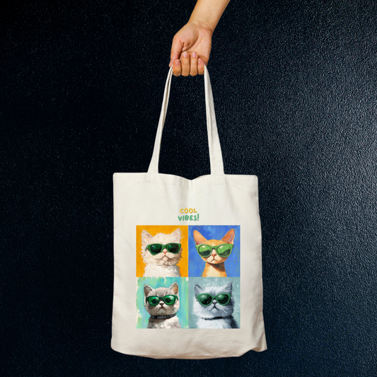 cool kitties 3 - tote bag