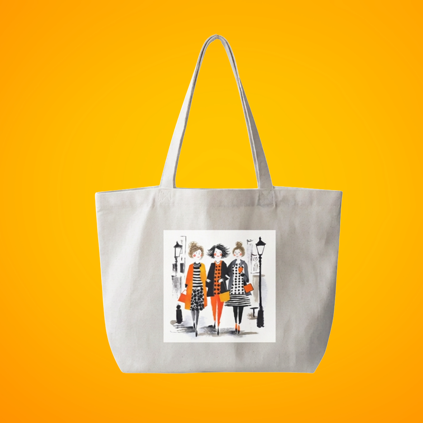 out and about #1 - everyday large tote bag