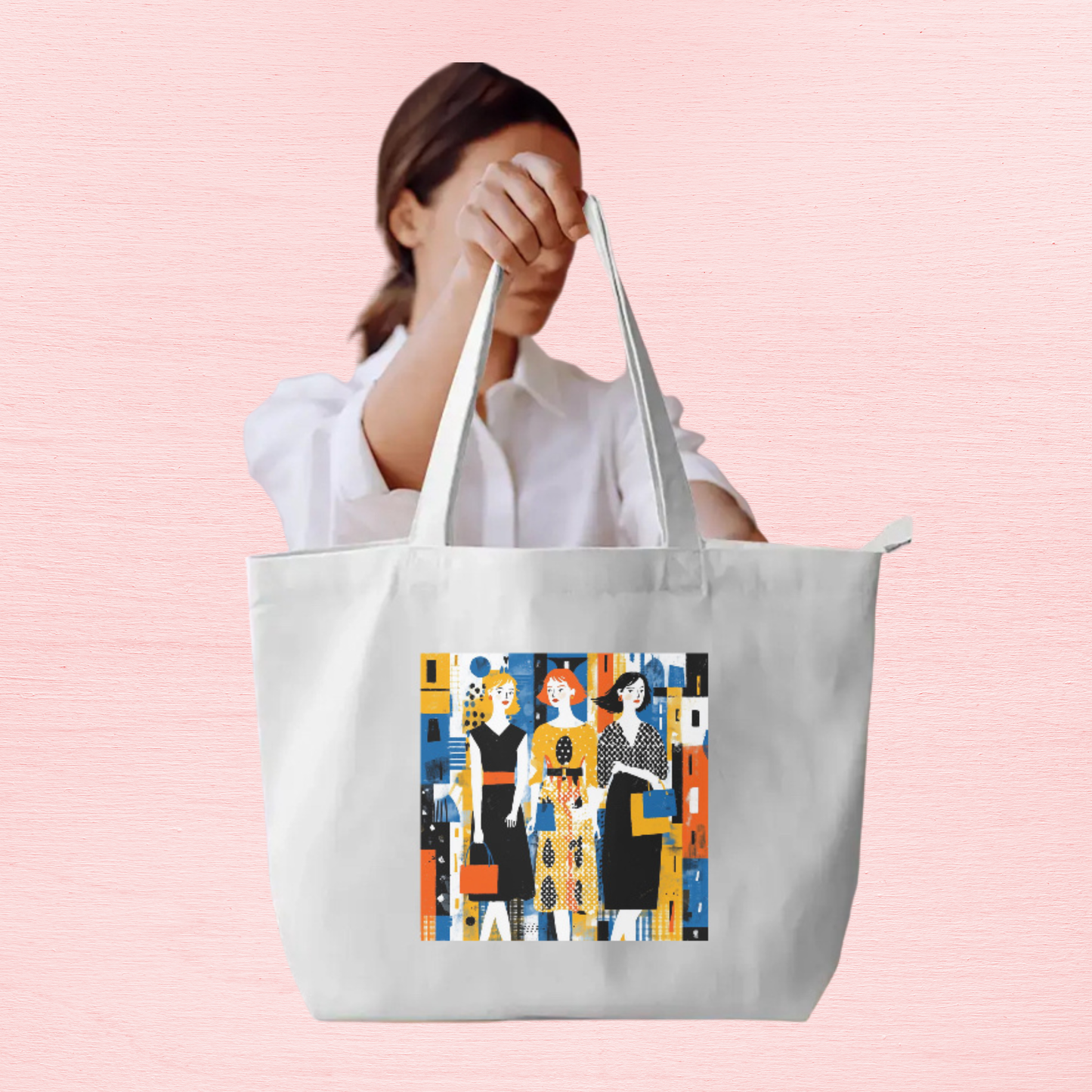 out and about #2 - everyday large tote bag
