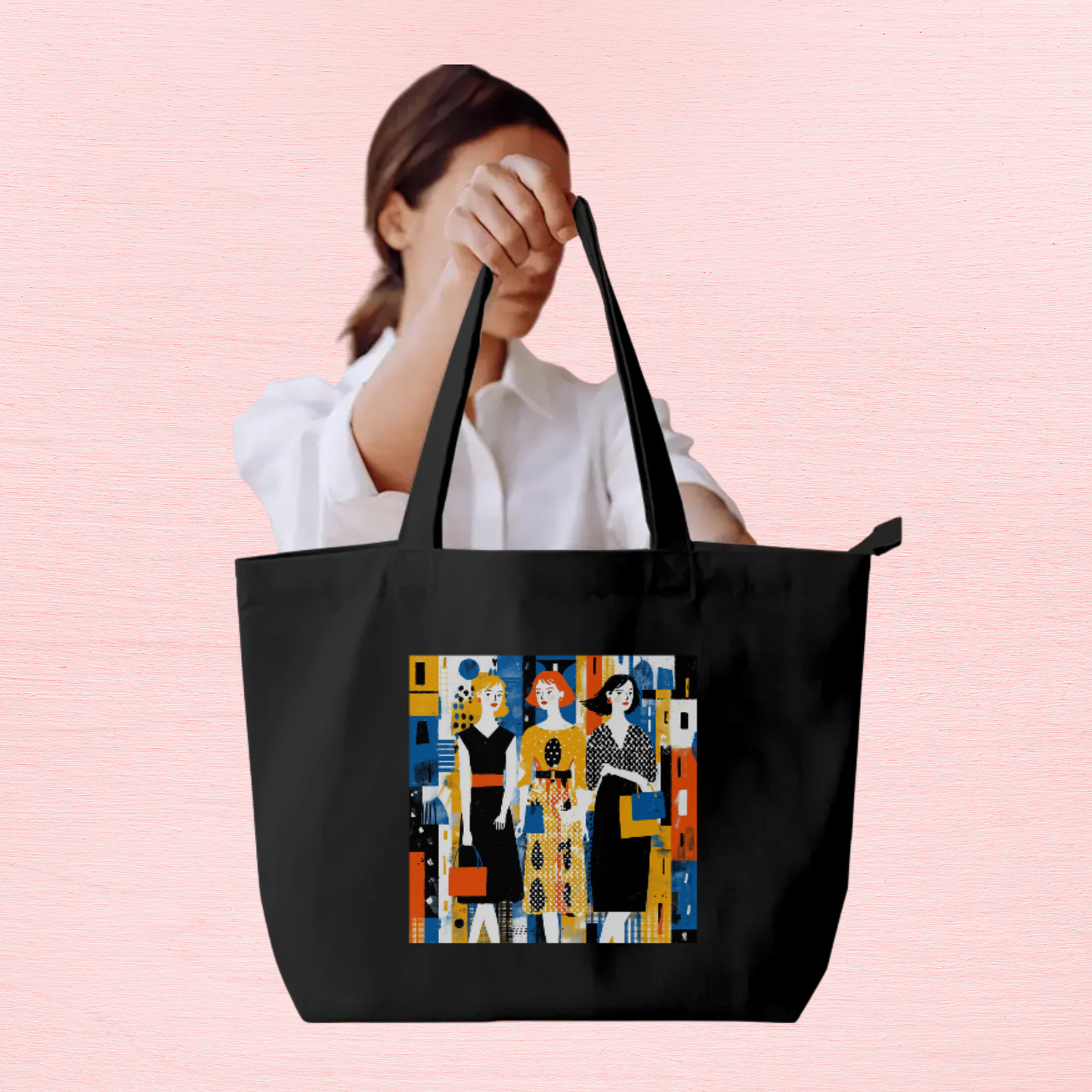 out and about #2 - everyday large tote bag