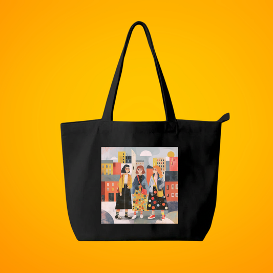 out and about #3 - everyday large tote bag