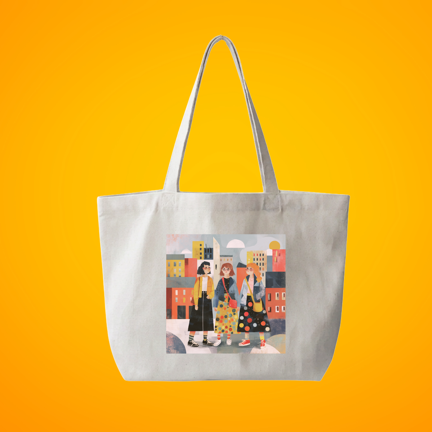 out and about #3 - everyday large tote bag