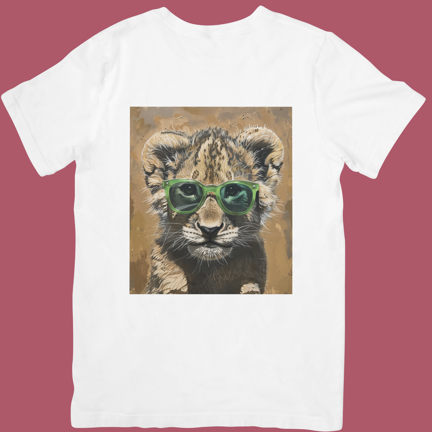 cool little lioness - t-shirt for girls