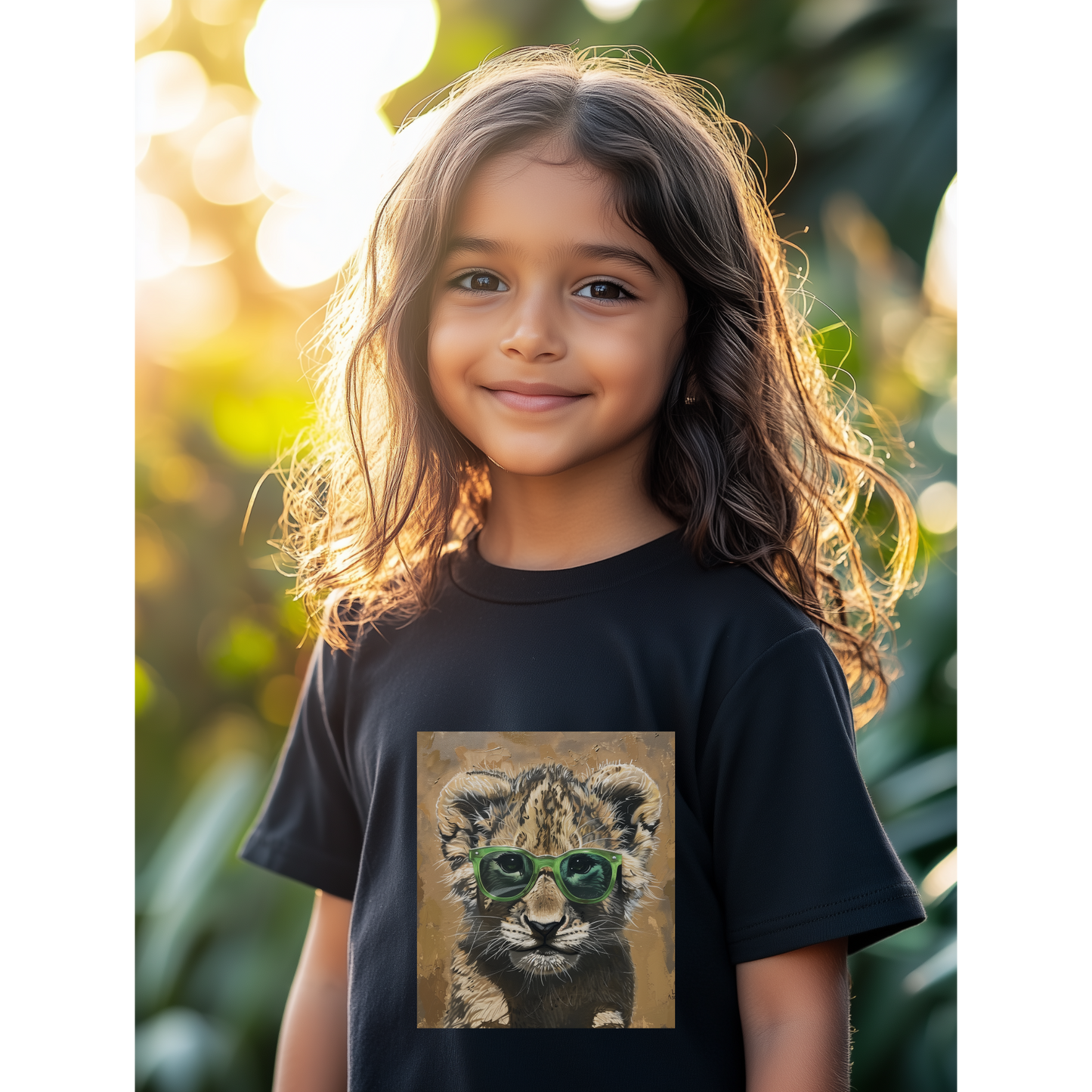 cool little lioness - t-shirt for girls