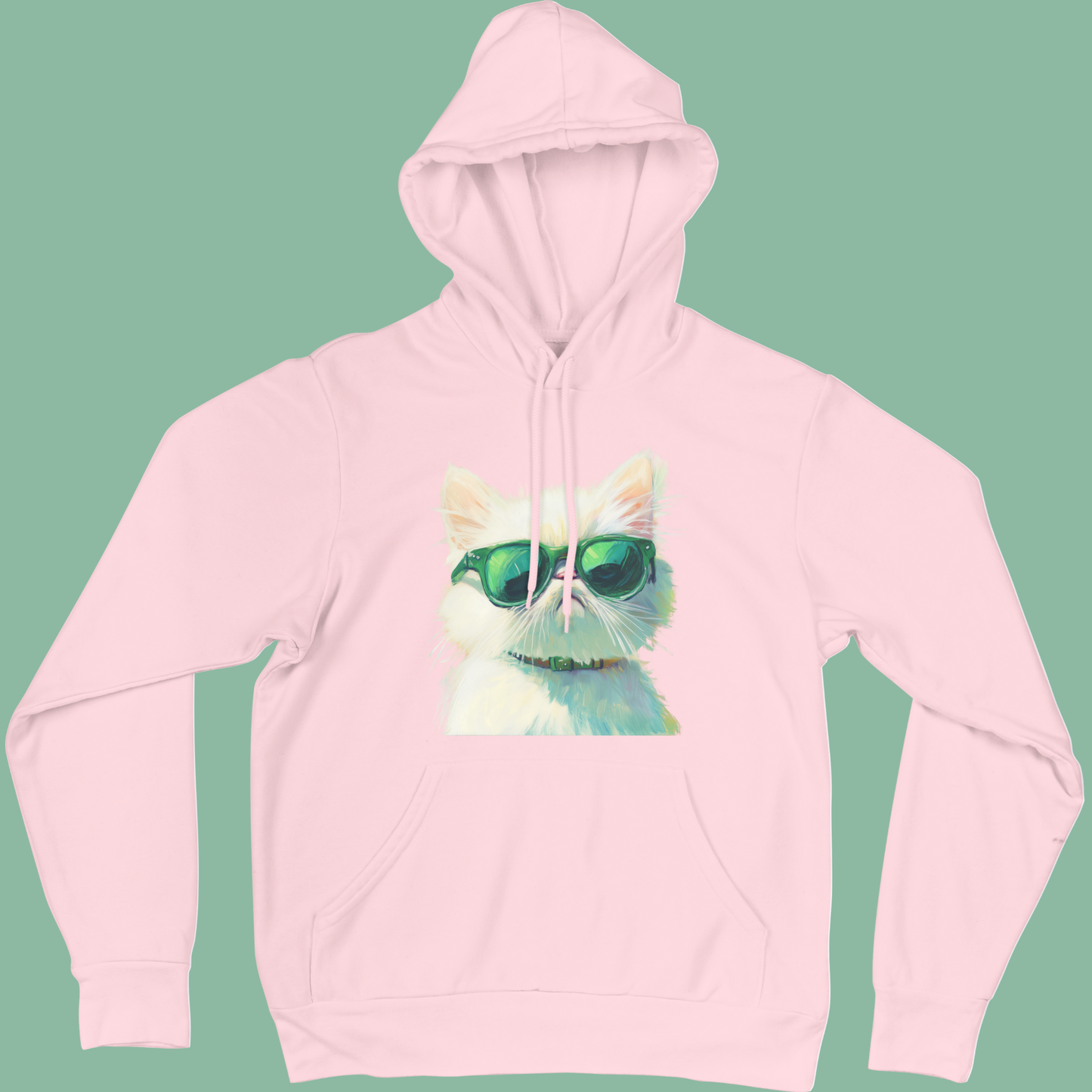 cool persian kitty hoodie - sweatshirt for kids