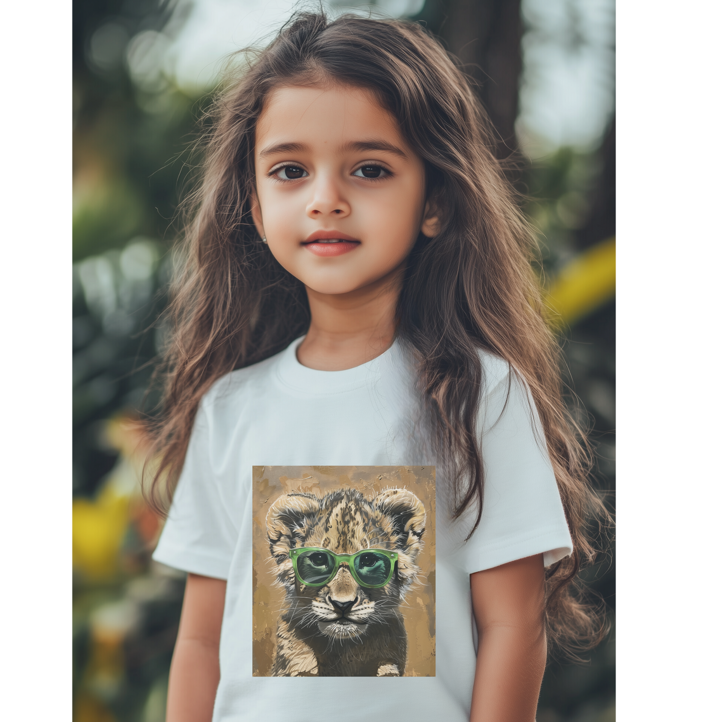 cool little lioness - t-shirt for girls