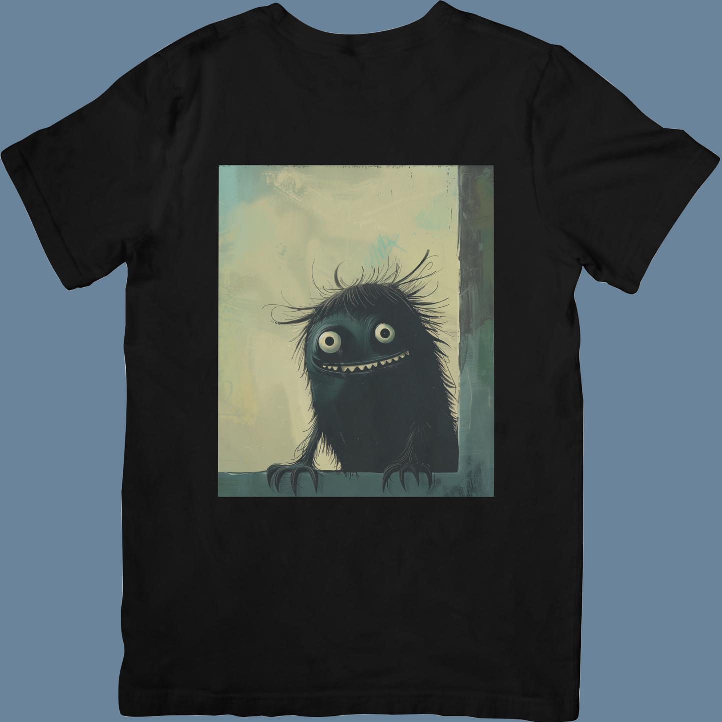 peek-a-boo little monster - t-shirt for boys