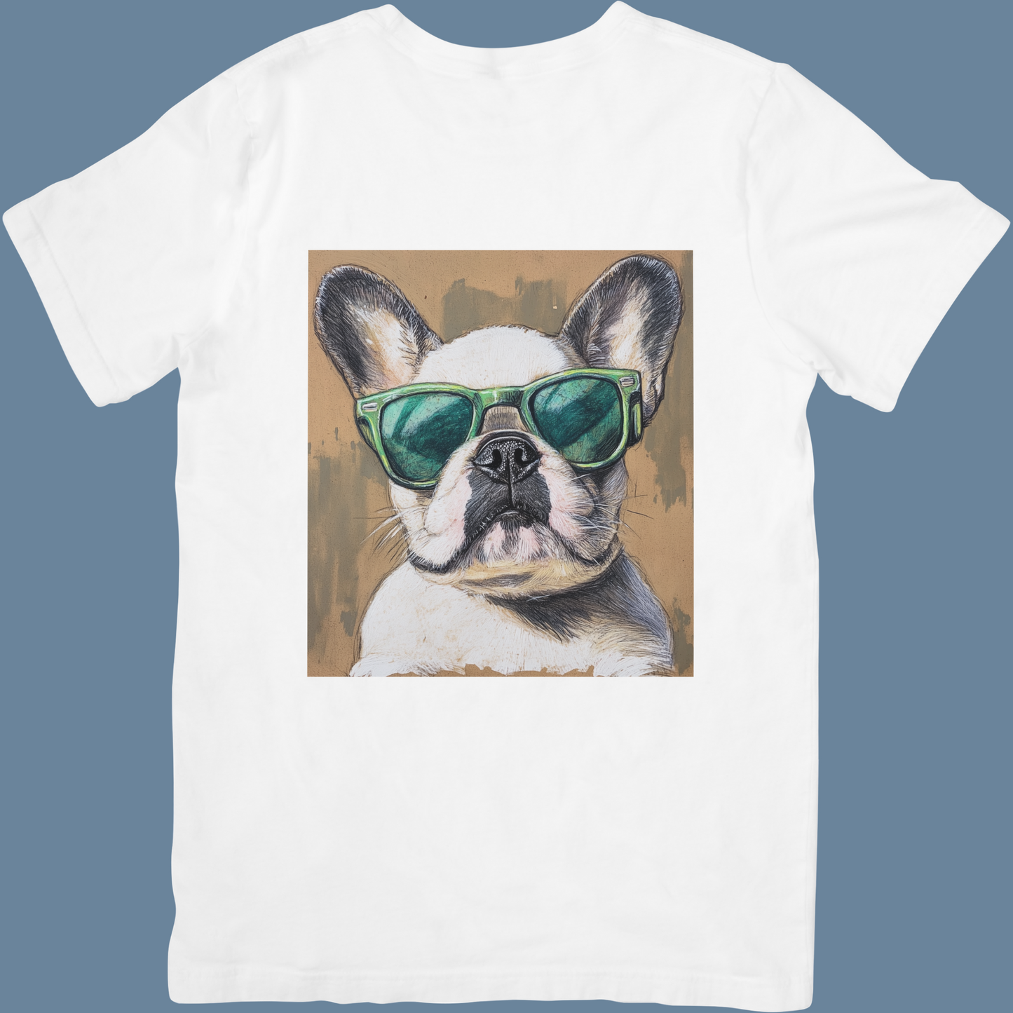 cool pupper bulldog - t-shirt for boys