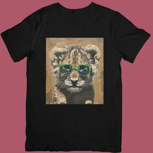 cool little lioness - t-shirt for girls