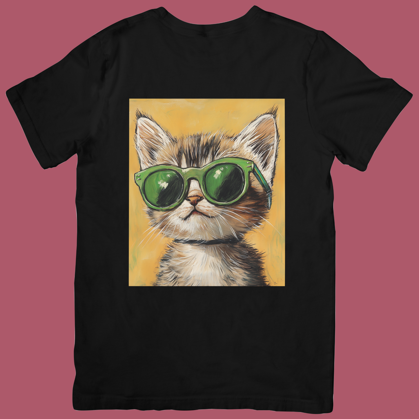 cool kitty - t-shirt for girls