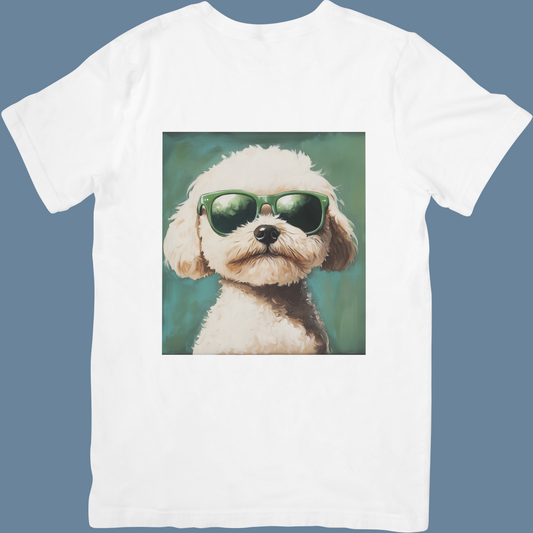 cool pupper maltipoo - t-shirt for boys